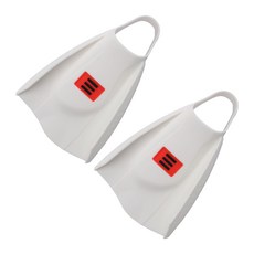 DMC fins Elite Max短版蛙鞋+收納袋, 白色的