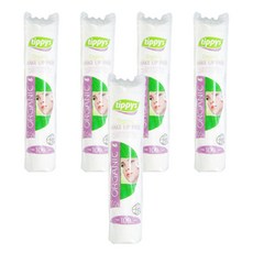 Tippys 圓形化妝棉, 100件, 5個