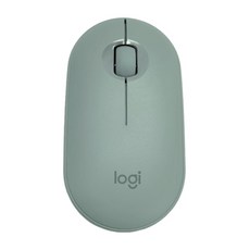 [쿠팡수입] 로지텍 PEBBLE 무선 마우스, M350, 유칼립투스