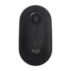 [쿠팡수입] 로지텍 PEBBLE 무선 마우스, M350, 블랙