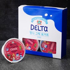 델타푸드 무지방 그릭요거트 체리 4개입, 600g, 1개