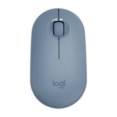 [쿠팡수입] 로지텍 PEBBLE 무선 마우스, M350, 마린블루