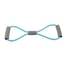 스트레칭 10자 튜빙밴드 전신 근력 홈트, 블루, 1개