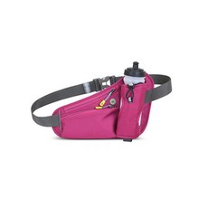 DGT 多功能運動防水腰包, 深粉紅色