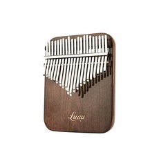 Luau 胡桃木板式拇指琴 LK21WP+專用收納盒組, LK21WP