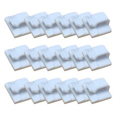 부착형 케이블 전선 고정 정리 클립, 18개