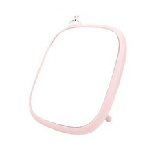 Blue Square Youth卡通圓角方鏡 MR-PK7, 粉紅兔子