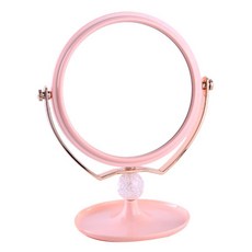 Blue Square Youth 圓形桌鏡 MR-PK1, 粉紅色