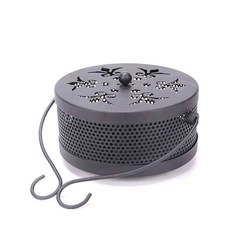 合併掛勾型蚊香支架, 黑色的