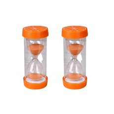 水果造型10分沙漏計時器 2入, 橘子
