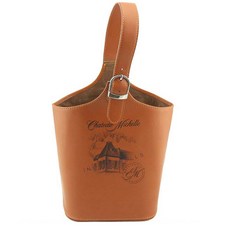 Aroi皮革禮物用酒袋, 1個, 棕色