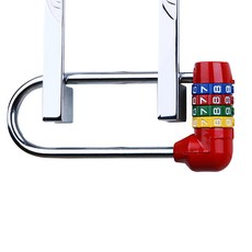 Pop Minds 可愛顏色櫥櫃鎖掛鎖紅色 100 毫米, 1個