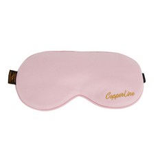 COPPER LINE 棉質睡眠眼罩 粉紅色, 1件, 1個
