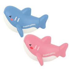 Happy Play Swimming Baby Shark 沐浴玩具 2 件套, 藍色、粉色