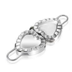 Kwedo餃子餅乾造型模, 心, 1個