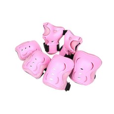 킹카 아동용 인라인 303 보호대 패키지, 핑크, 1개