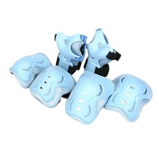 킹카 아동용 인라인 303 보호대 패키지, 블루, 1개