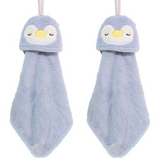 Solid Room Lifestyle 動物柔軟擦手巾, 粉紅色, 2個