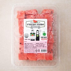 프레쉬팜 간편 수박, 1.6kg, 1개