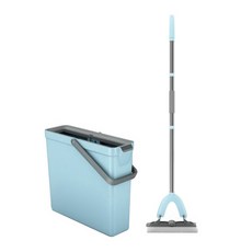 拖把洗滌水桶+拖把組合, 1套