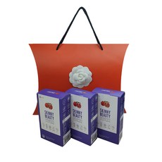 紅石榴膠原蛋白果凍隨身包 300g 3入+購物袋 隨機出貨, 1組