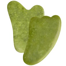 玉石按摩娜珍刮痧板 愛心 + 翅膀套組 NJ007, 單一顏色, 1套