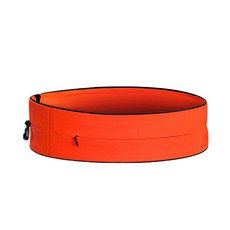 Paradiso 貼合身體 自由收納隨身物品 腰包 包 腰帶, 橘色