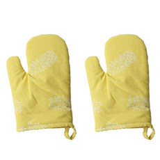 Market A舒適復古廚房手套 2入組, TYPE3, 1套