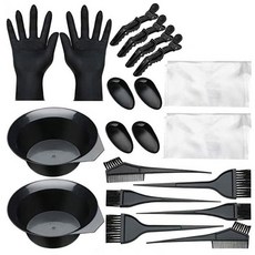 Alida自助染髮工具組, 混色, 1套