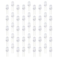 Yujin LED 直徑 5mm 圓形 LED 燈 ULP-UBG36A-TSAG, 100個