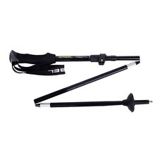 GABEL XTR碳EF 130 3-階段折疊式登山棒, 黑色的