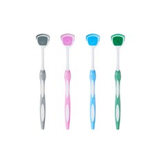 GANGBLY LIFE 滑舌清潔劑 灰色+粉色+藍色+綠色套組, 1套