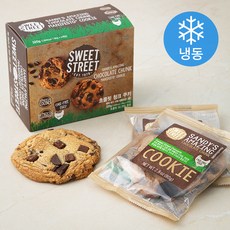 SweetStreetDesserts 초콜릿 청크 쿠키 (냉동), 80g, 4개입, 1개