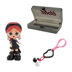 YG ENTERTAINMENT 黑色粉色手拿包圖隨機出貨, 1個