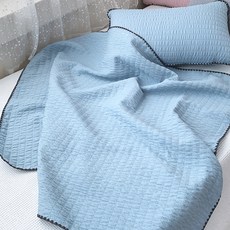 까나베나 3중직 뱀부 시어서커 블랭킷 담요