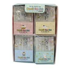 敏捷的烏龜動物透明筆套 6種組, 隨機發貨, 32組