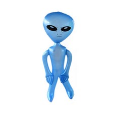 디지티 PVC 물놀이용품 외계인 170cm, 블루, 1개