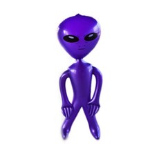 디지티 PVC 물놀이용품 외계인 170cm, 퍼플, 1개