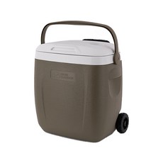 큐랑 스퀘어 아이스박스 YS30, 브라운, 26L