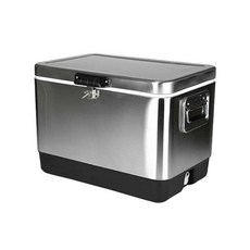 어크로스 스테인레스 아이스박스 YS44, 실버, 51L