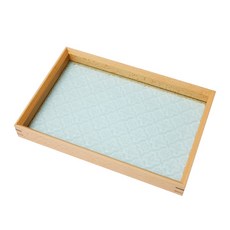 藍色現代日式木製內飾托盤 21cm, 木頭