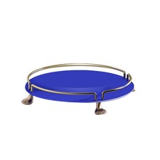 D'blim 獨特汽車鑰匙飾品托盤 圓形B, 藍色