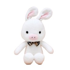 豬兔娃娃, 55cm, 白色