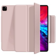 iamdue 三折平板電腦保護套, Pink Sand