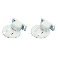關門防撞磁鐵 2入組 白色, 1套