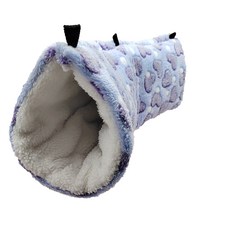 소동물 보온 소프트터널 놀이터, 하트퍼플, 1개