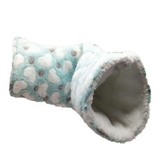 소동물 보온 소프트터널 놀이터, 하트민트, 1개