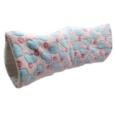 소동물 보온 소프트터널 놀이터, 하트핑크, 1개