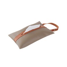 北歐風面紙袋, 灰色, 1入