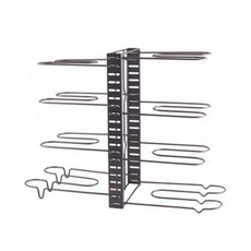 多功能鍋具收納架, 黑色雙面